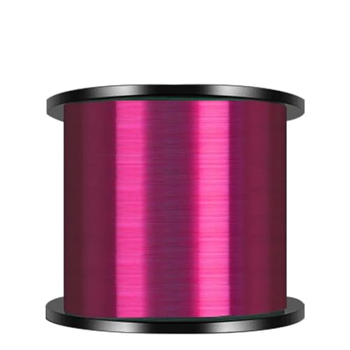 Angelschnur 500M 1000M Unsichtbare Angelschnur Super Starke Monofilament Nylon Linie Material Beschichtet Speckle for Karpfen Pesca Fischdraht (Color : Red, Size : 1000M 0.148mm-0.8) von OZLCUA