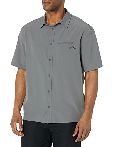 Oakley All Day RC Shirt Henley, Uniform Grau, Medium von Oakley