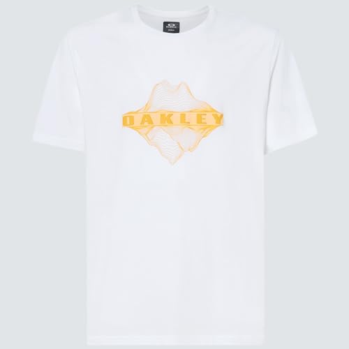Oakley Damen Above and Below Tee T-Shirt, Weiss/opulenter Garten, Medium von Oakley