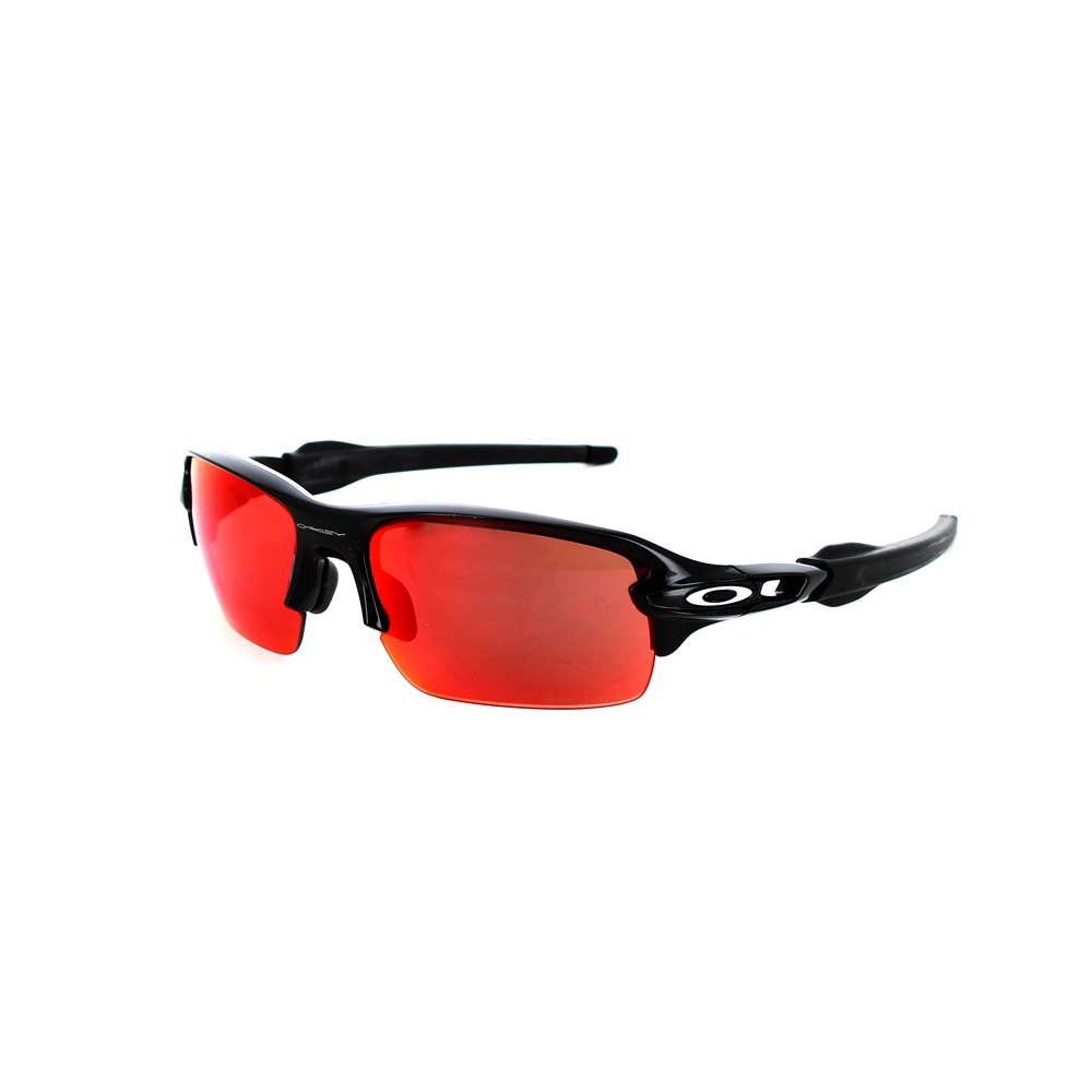 Oakley Flak Xs Prizm Field Sunglasses Youth Rot,Schwarz Prizm Field/CAT3 von Oakley