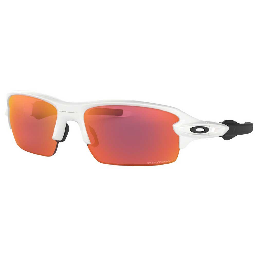 Oakley Flak Xs Prizm Field Sunglasses Youth Weiß Prizm Field/Cat3 von Oakley