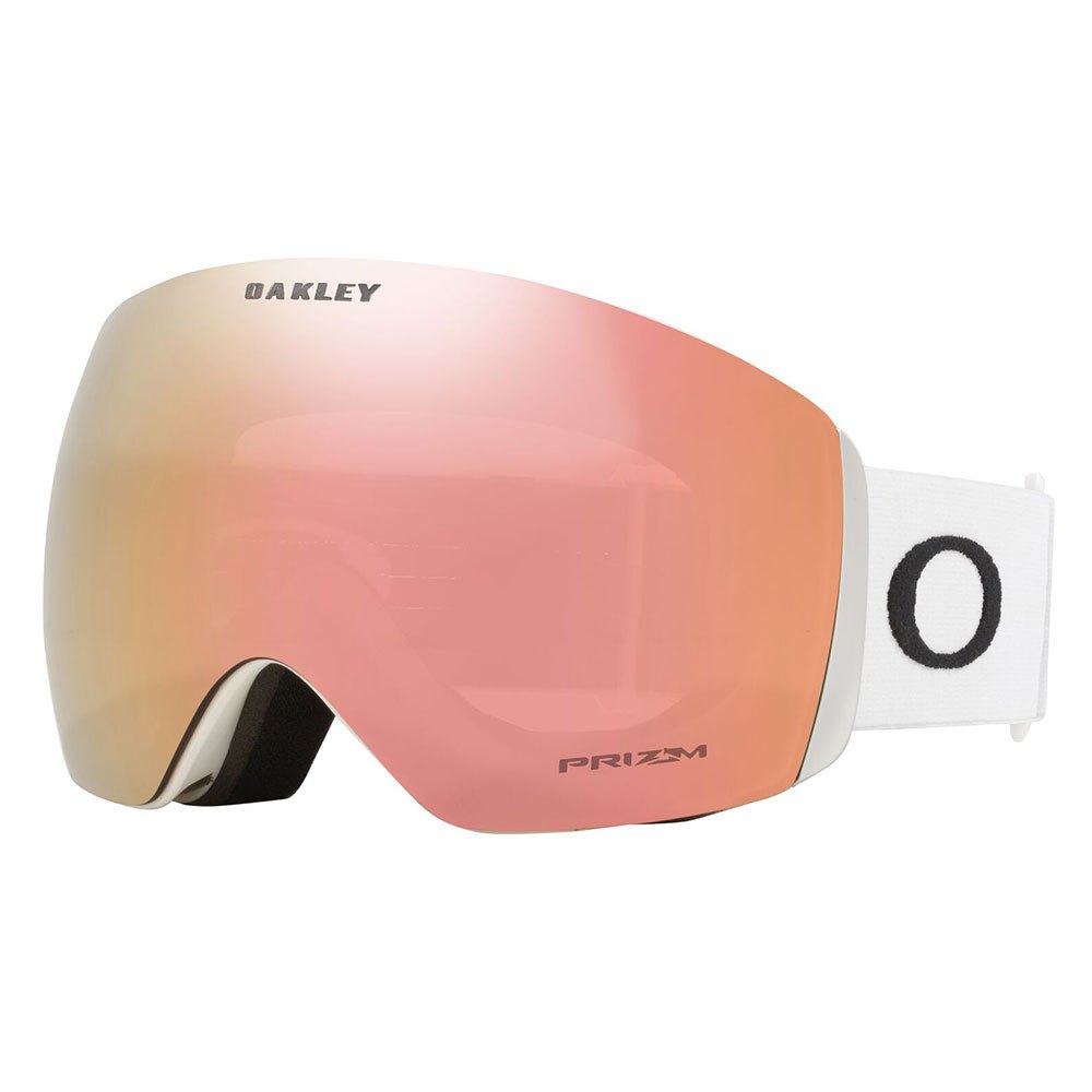 Oakley Flight Deck L Prizm Ski Goggles Weiß Prizm Rose Gold/CAT3 von Oakley