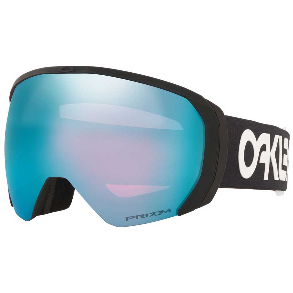 Oakley Flight Path L Prizm Snow Ski Goggles Schwarz Prizm Iridium Snow Sapphire/CAT3 von Oakley