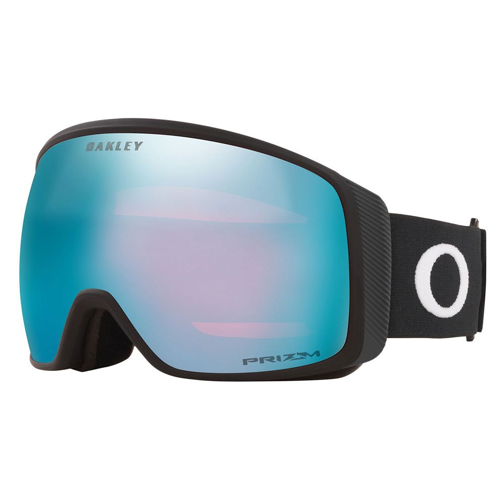 Oakley Flight Tracker L Prizm Snow Ski Goggles Schwarz Prizm Iridium Snow Sapphire/CAT3 von Oakley
