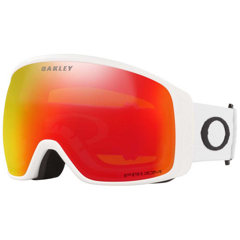 Oakley Flight Tracker Xl Prizm Snow Ski Goggles Weiß Prizm Iridium Snow Torch/CAT3 von Oakley