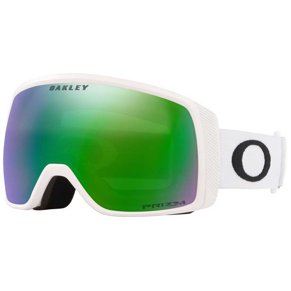 Oakley Flight Tracker Xs Prizm Snow Ski Goggles Weiß Prizm Iridium Snow Jade/CAT3 von Oakley