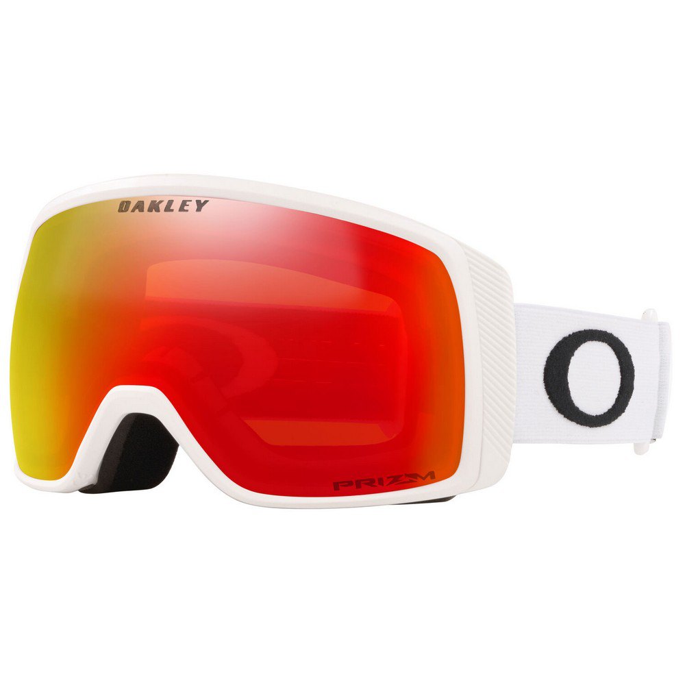 Oakley Flight Tracker Xs Prizm Snow Ski Goggles Weiß Prizm Iridium Snow Torch/CAT3 von Oakley