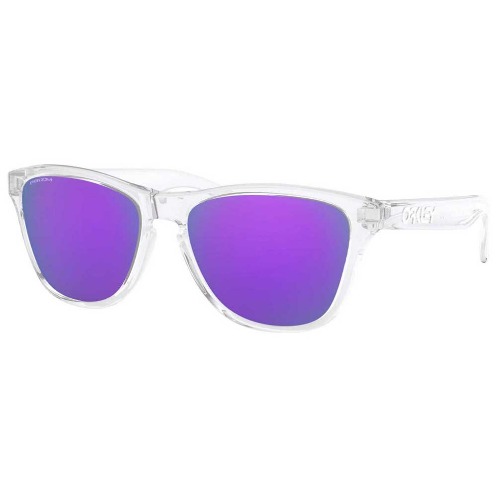 Oakley Frogskins Xs Prizm Sunglasses Durchsichtig Prizm Violet/CAT3 von Oakley