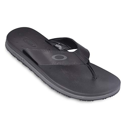 Oakley Herren BLENDER FLIP FLOP, Jet Black, Größe 47, Schwarz, 46 EU von Oakley