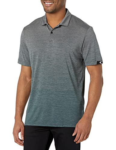 Oakley Herren Poloshirt mit weicher Maserung Polohemd, Grau, XL von Oakley