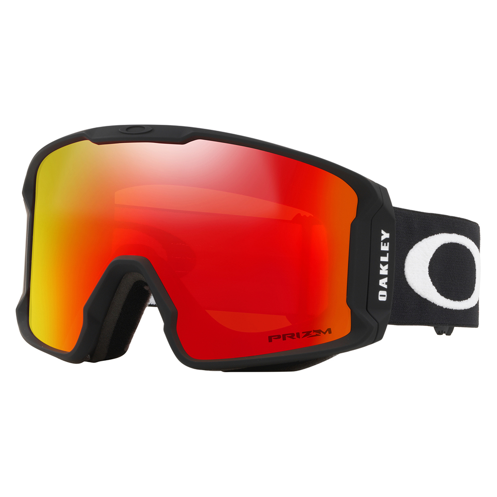 Oakley Line Miner Prizm Ski Goggles Schwarz Prizm Torch Iridium/CAT2 von Oakley