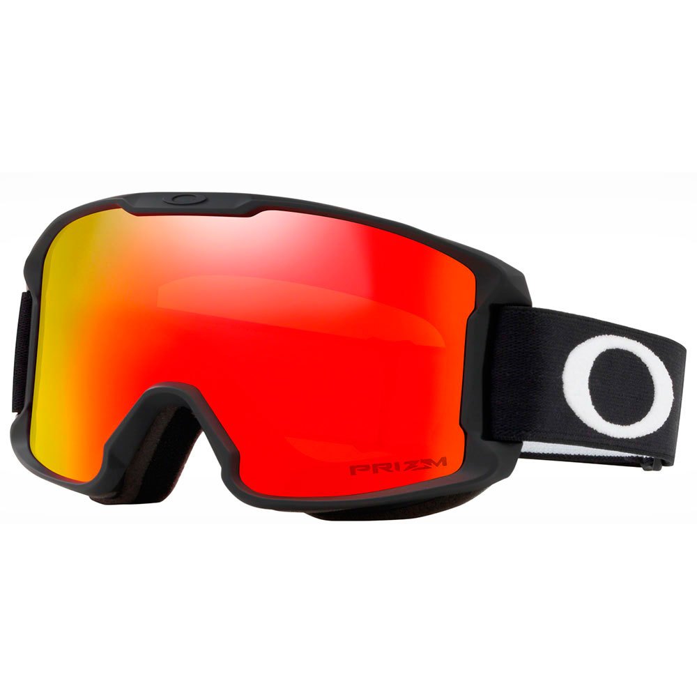 Oakley Line Miner Prizm Snow Ski Goggles Junior Schwarz Prizm Snow Torch Iridium/CAT 3 von Oakley