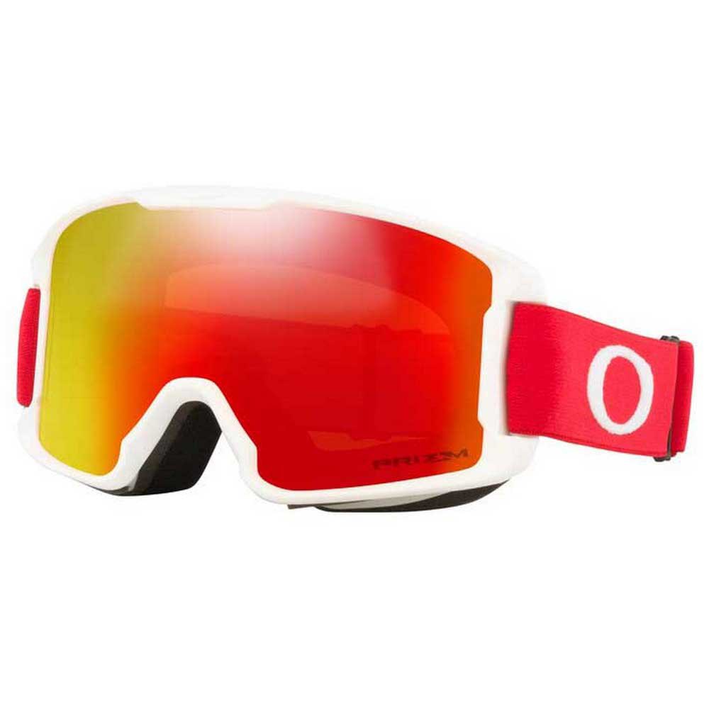 Oakley Line Miner S Prizm Snow Ski Goggles Rot Prizm Snow Torch/CAT3 von Oakley