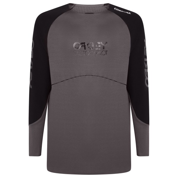 Oakley - Maven Scrub L/S Jersey - Radtrikot Gr XXL grau von Oakley