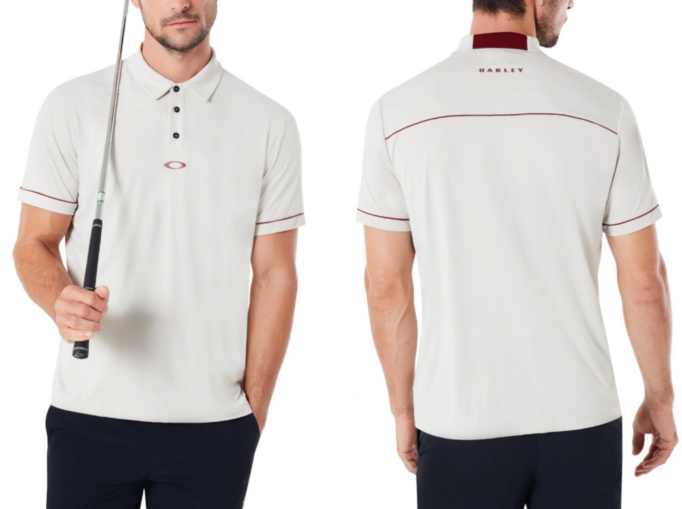 Oakley Poloshirt OAKLEY HYDROLIX™ COOL DRY UV Fabric Golf Polo Shirt Polohemd Tennis Po von Oakley