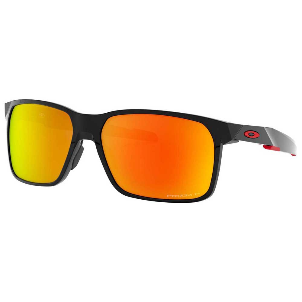 Oakley Portal X Prizm Polarized Sunglasses Rot,Schwarz Prizm Ruby Polarized/CAT3 von Oakley