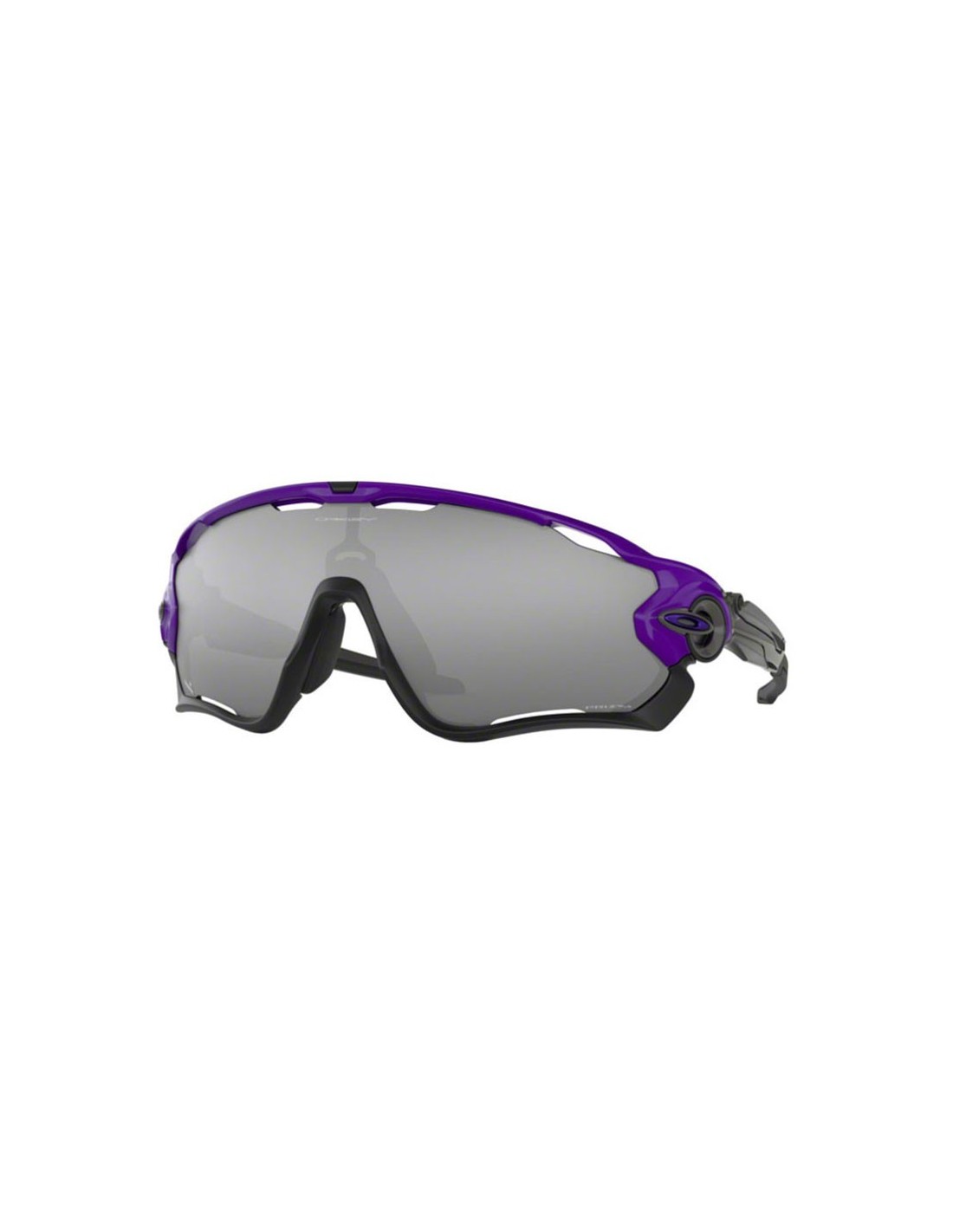 Oakley Sonnenbrille Jawbreaker Electric Purple, Prizm Black Iridium Brillenfassung - Lifestylebrillen, von Oakley