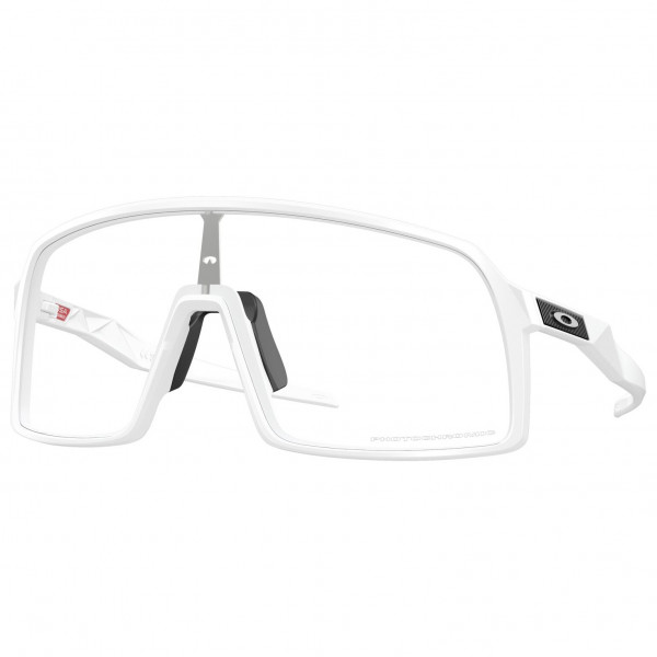 Oakley - Sutro Photochromic S1-S2 (VLT 69%-23%) - Fahrradbrille weiß von Oakley