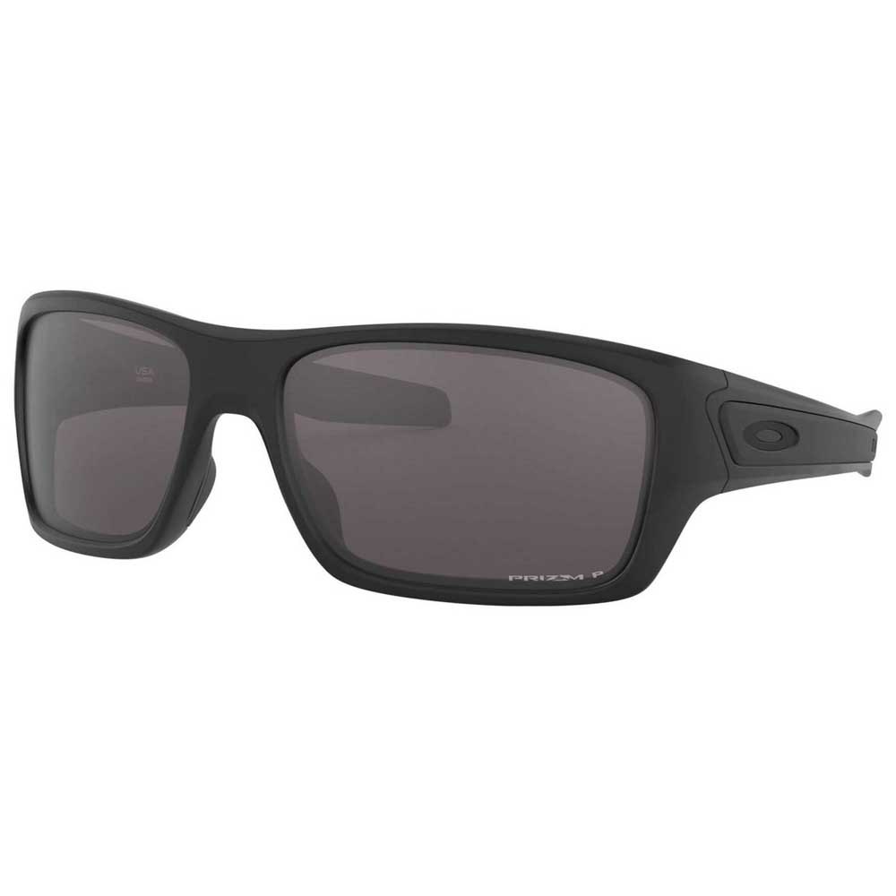 Oakley Turbine Prizm Gray Polarized Sunglasses Schwarz Prizm Grey Polarized/CAT3 von Oakley