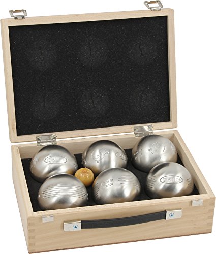 OBUT K6 Salamandre - Side, 6er Set, Boule - Koffer, aus Frankreich Freizeitkugeln von Obut