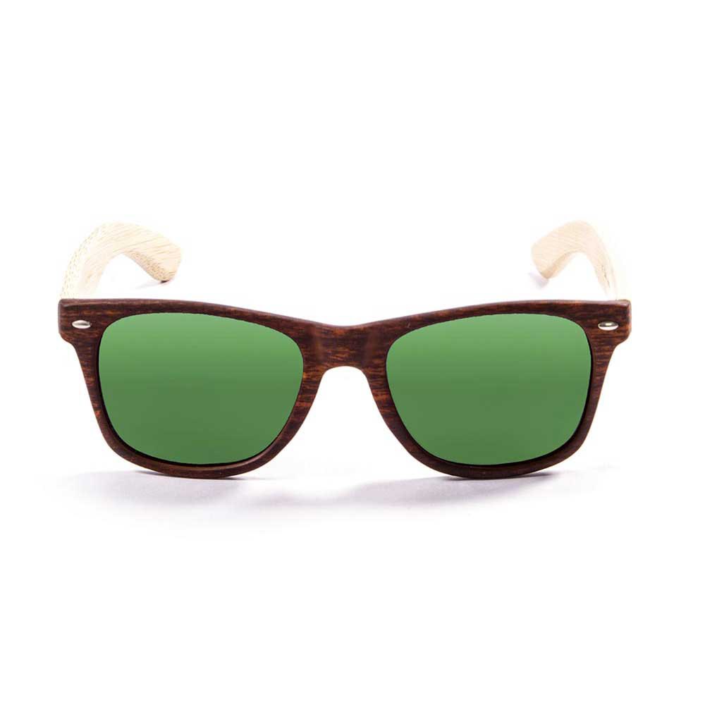 Ocean Sunglasses Beach Wood Polarized Sunglasses Beige  Mann von Ocean Sunglasses