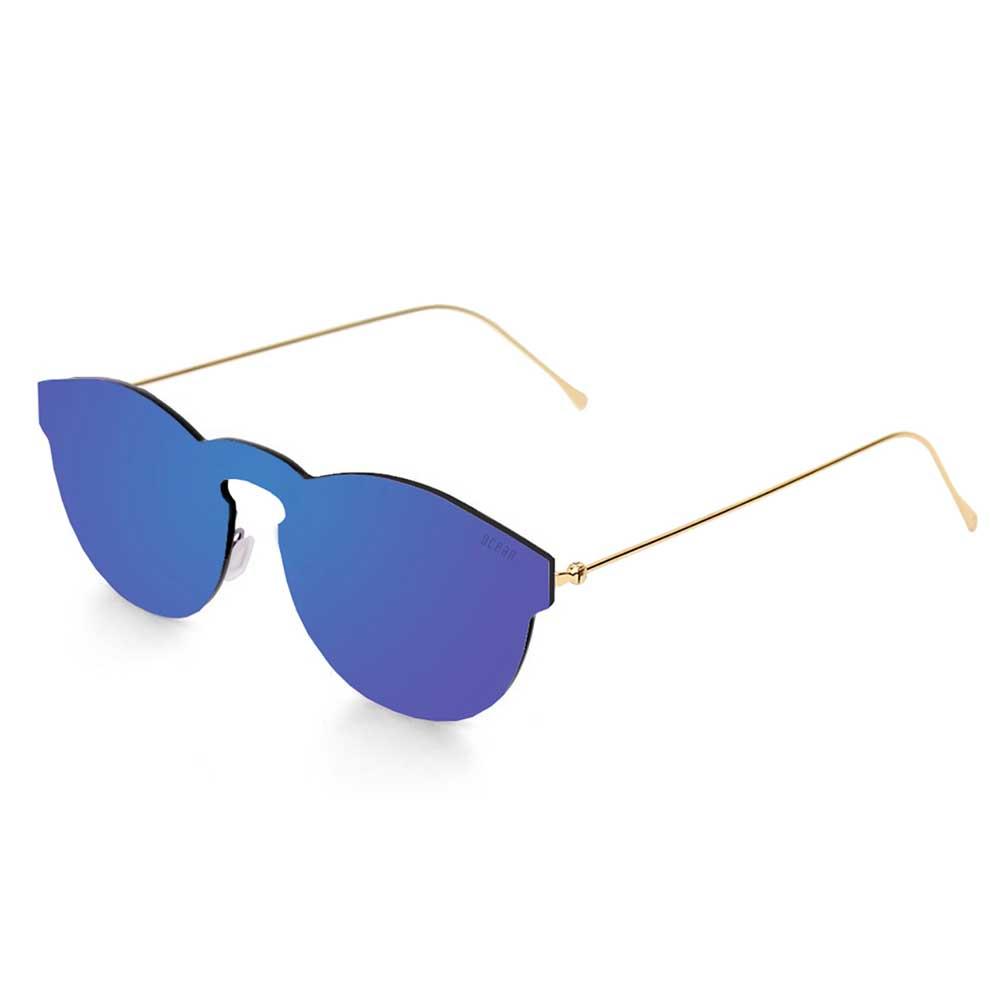 Ocean Sunglasses Berlin Sunglasses Blau Metal Gold Temple/CAT3 Mann von Ocean Sunglasses