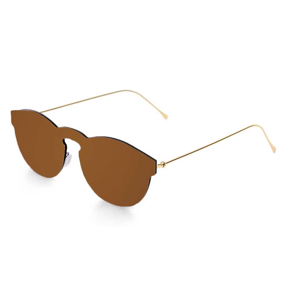 Ocean Sunglasses Berlin Polarized Sunglasses Braun Metal Gold Temple/CAT3 Mann von Ocean Sunglasses