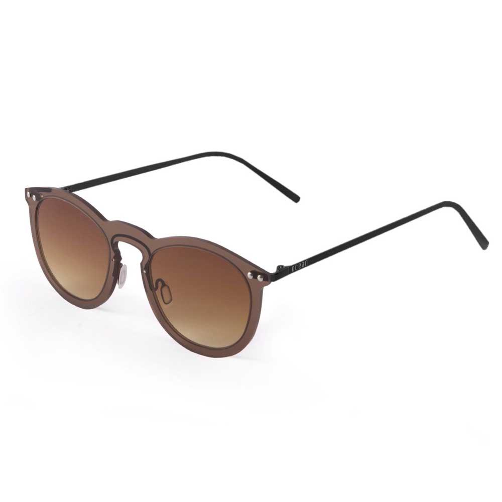 Ocean Sunglasses Berlin Polarized Sunglasses Braun Transparent Brown / Metal Black Temple/CAT2 Mann von Ocean Sunglasses