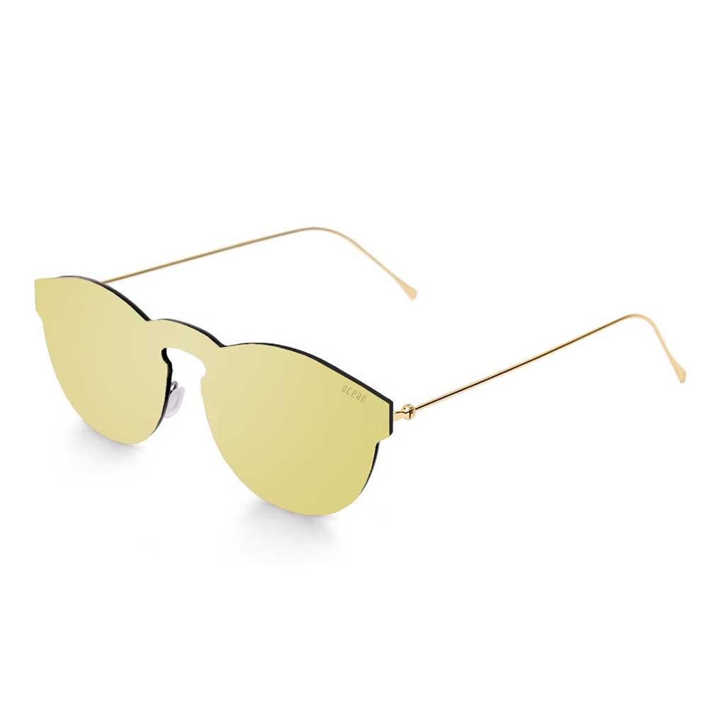 Ocean Sunglasses Berlin Polarized Sunglasses Golden Metal Gold Temple/CAT3 Mann von Ocean Sunglasses