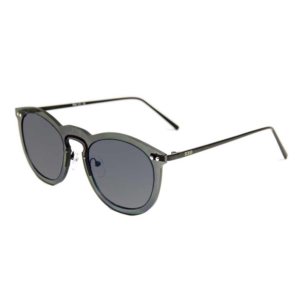 Ocean Sunglasses Berlin Polarized Sunglasses Schwarz Transparent Black / Metal Black Temple/CAT2 Mann von Ocean Sunglasses