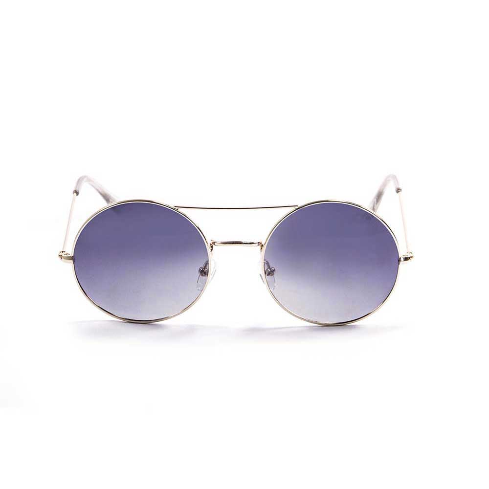 Ocean Sunglasses Circle Polarized Sunglasses Golden  Mann von Ocean Sunglasses