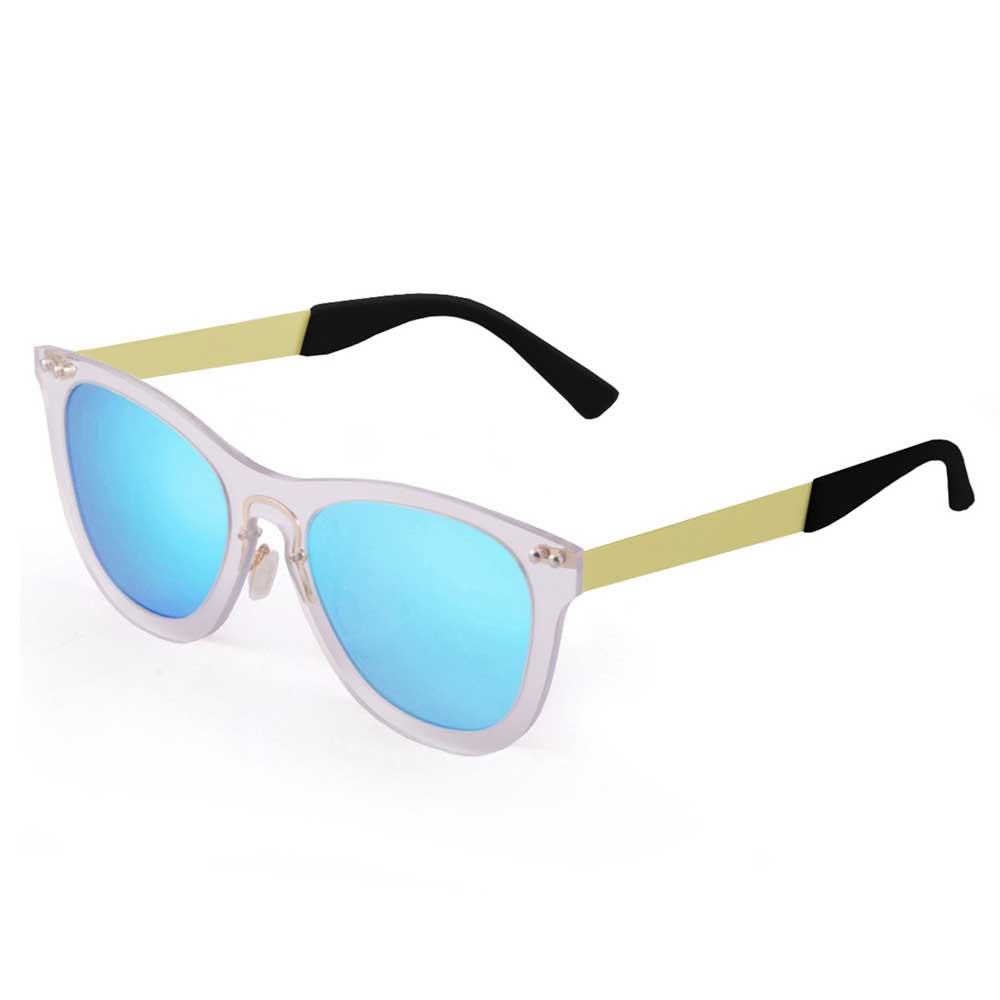 Ocean Sunglasses Florencia Sunglasses Weiß Transparent White / Metal Gold Temple/CAT2 Mann von Ocean Sunglasses