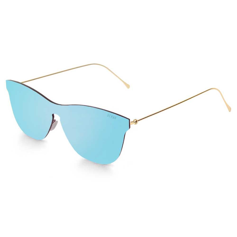 Ocean Sunglasses Genova Polarized Sunglasses Blau,Golden Metal Gold Temple/CAT3 Mann von Ocean Sunglasses