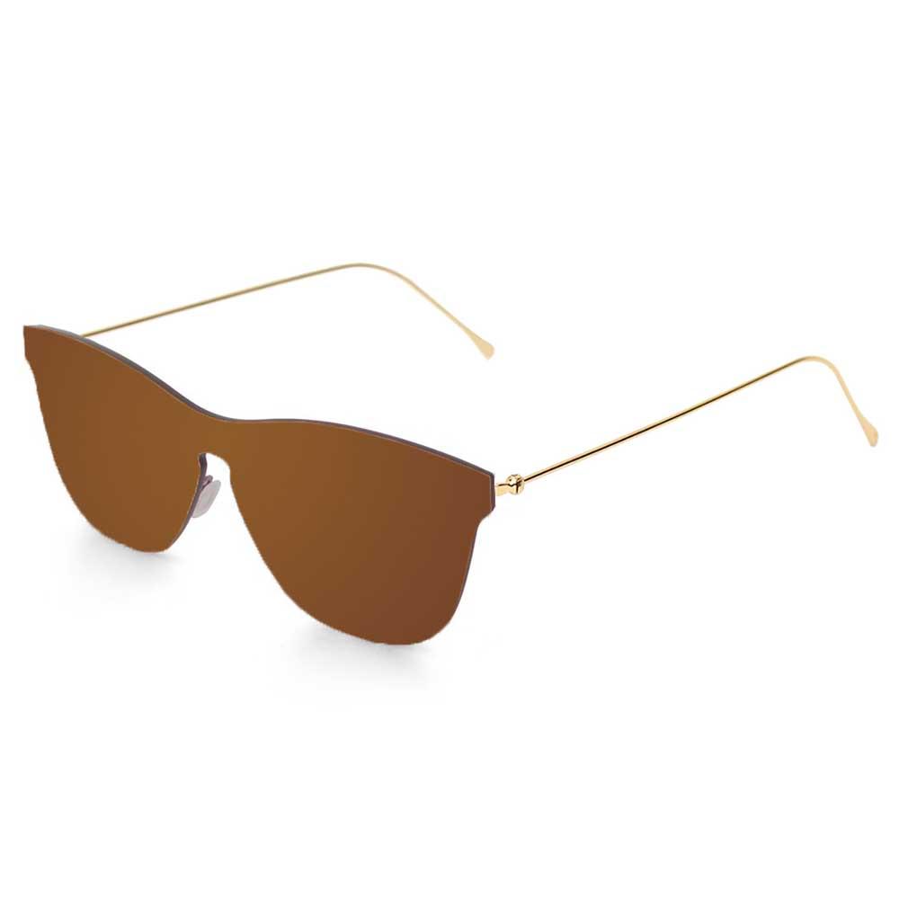 Ocean Sunglasses Genova Polarized Sunglasses Braun,Golden Metal Gold Temple/CAT3 Mann von Ocean Sunglasses