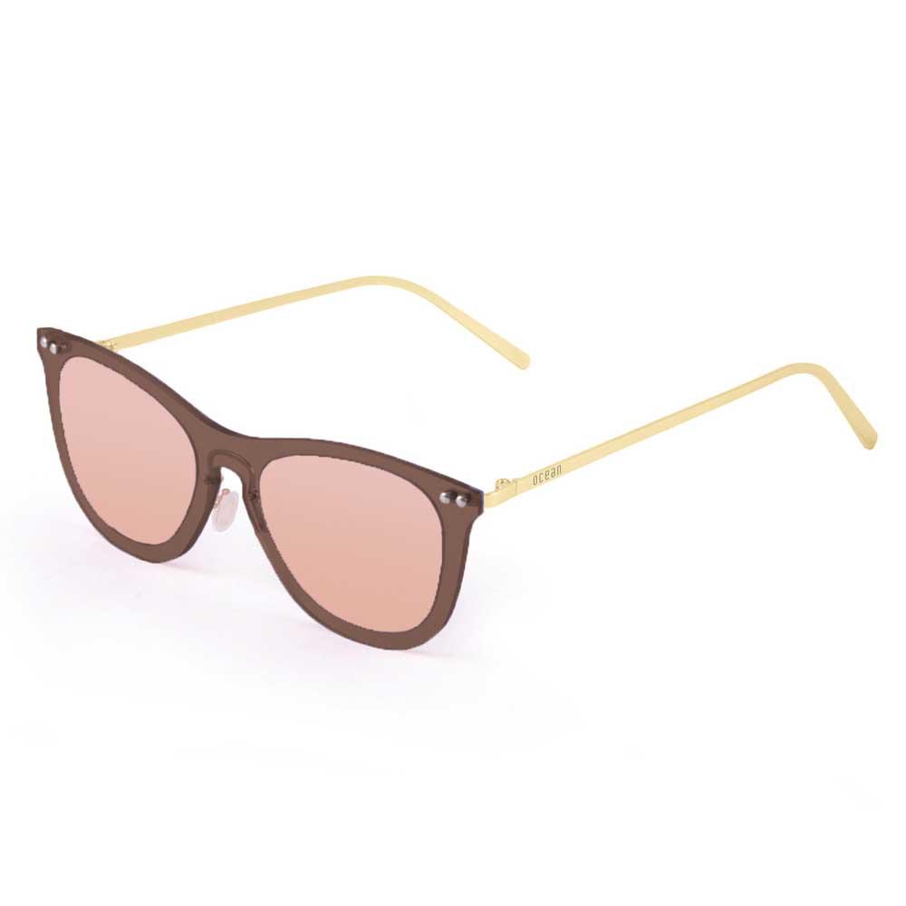 Ocean Sunglasses Genova Sunglasses Braun Transparent Brown / Metal Black Temple/CAT2 Mann von Ocean Sunglasses