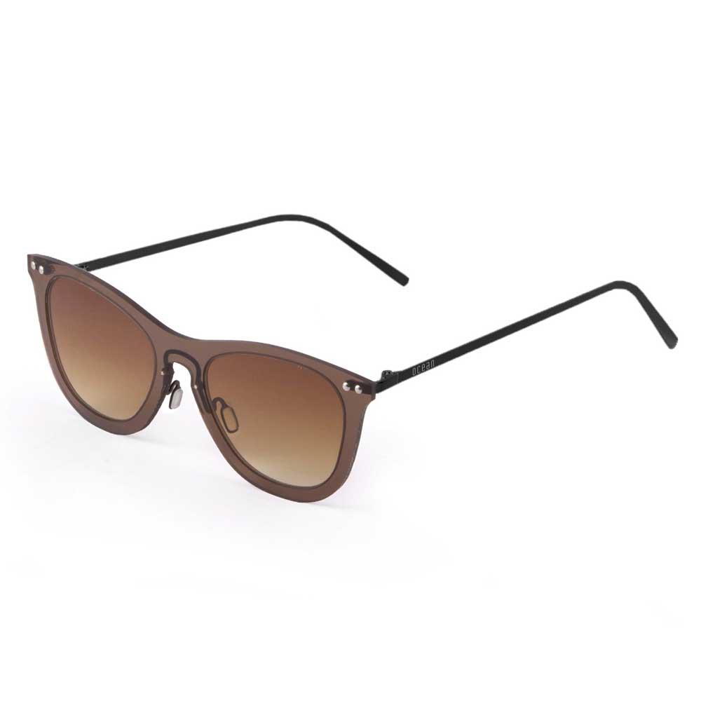 Ocean Sunglasses Genova Polarized Sunglasses Braun Transparent Brown / Metal Black Temple/CAT2 Mann von Ocean Sunglasses