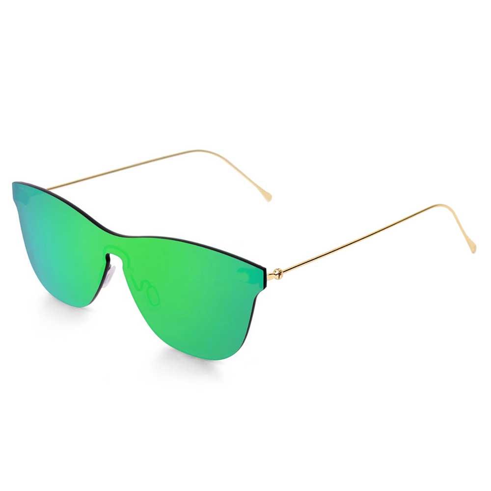 Ocean Sunglasses Genova Polarized Sunglasses Grün,Golden Metal Gold Temple/CAT3 Mann von Ocean Sunglasses
