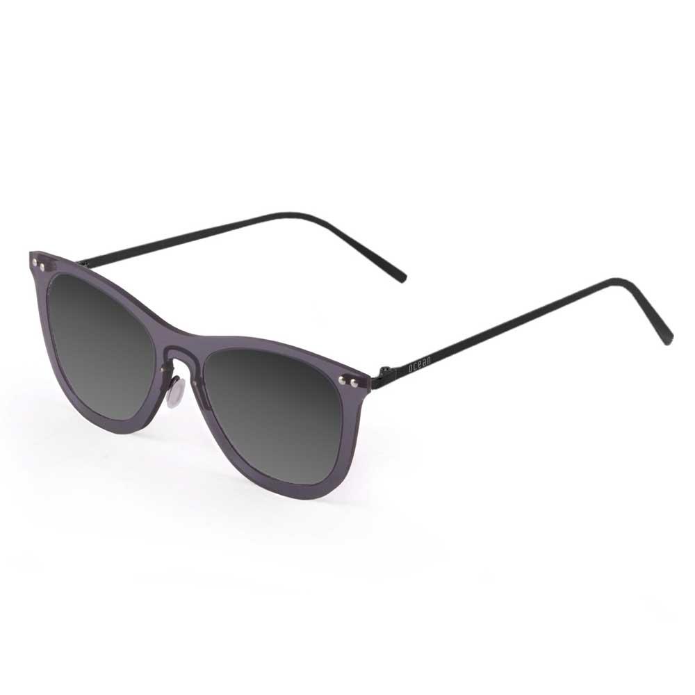 Ocean Sunglasses Genova Polarized Sunglasses Schwarz Transparent Black / Metal Black Temple/CAT2 Mann von Ocean Sunglasses