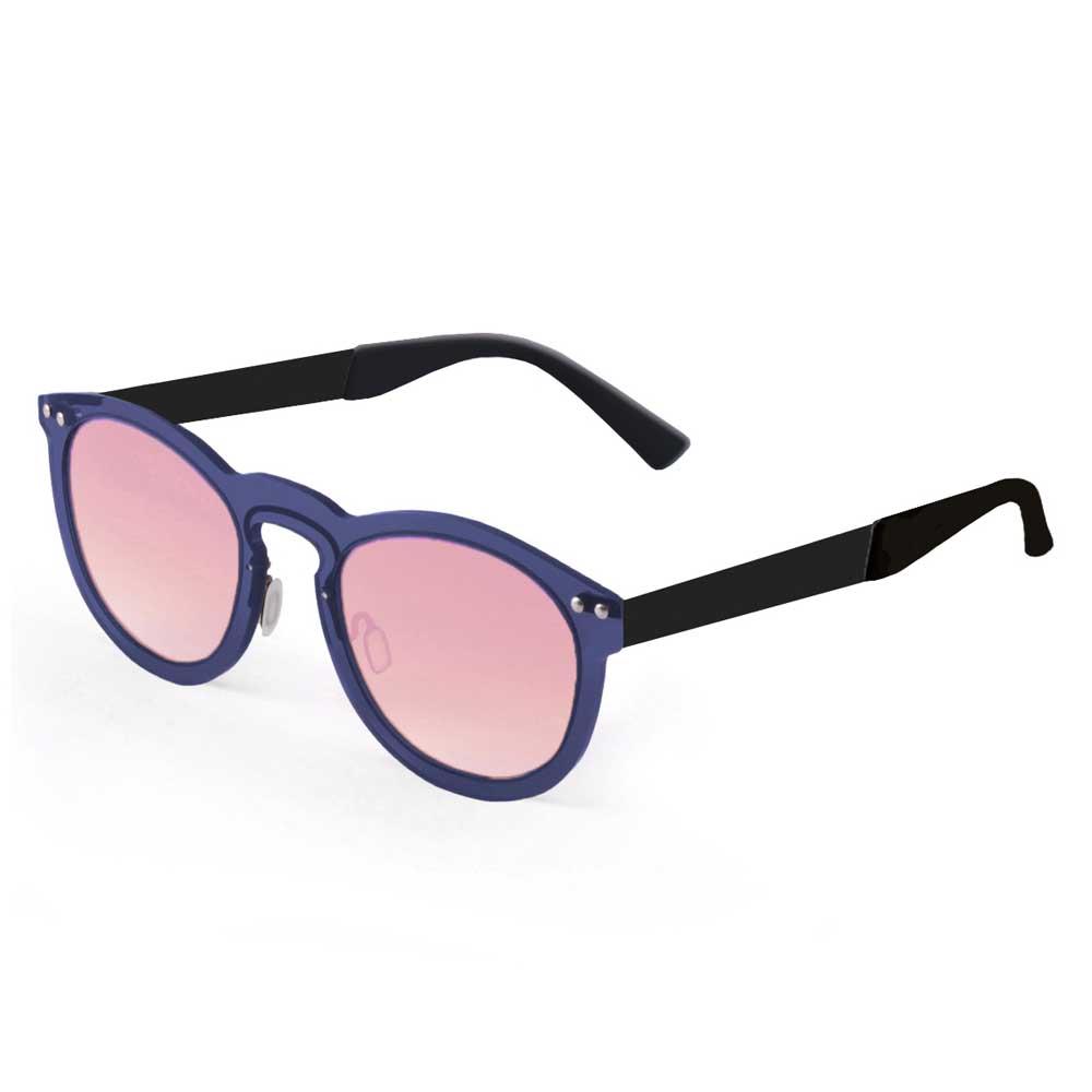 Ocean Sunglasses Ibiza Polarized Sunglasses Blau Transparent Dark Blue / Metal Black Temple/CAT2 Mann von Ocean Sunglasses