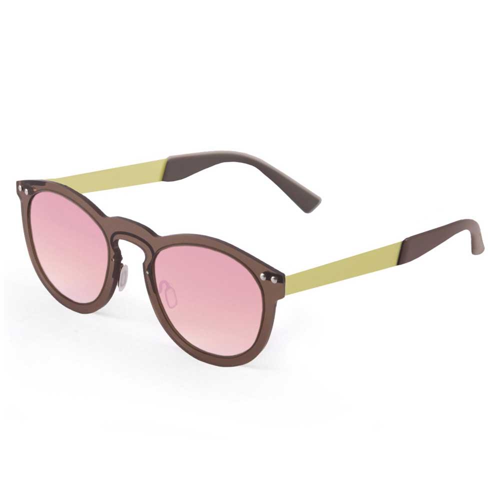 Ocean Sunglasses Ibiza Polarized Sunglasses Braun Transparent Brown / Metal Black Temple/CAT2 Mann von Ocean Sunglasses