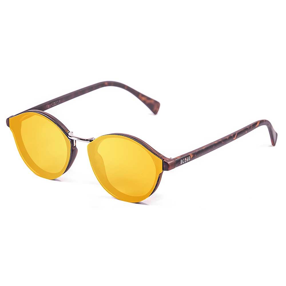 Ocean Sunglasses Loiret Polarized Sunglasses Gelb,Braun Red Revo Flat/CAT3 Mann von Ocean Sunglasses