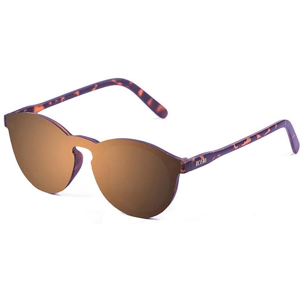 Ocean Sunglasses Milan Polarized Sunglasses Braun Brown Flat/CAT3 Mann von Ocean Sunglasses