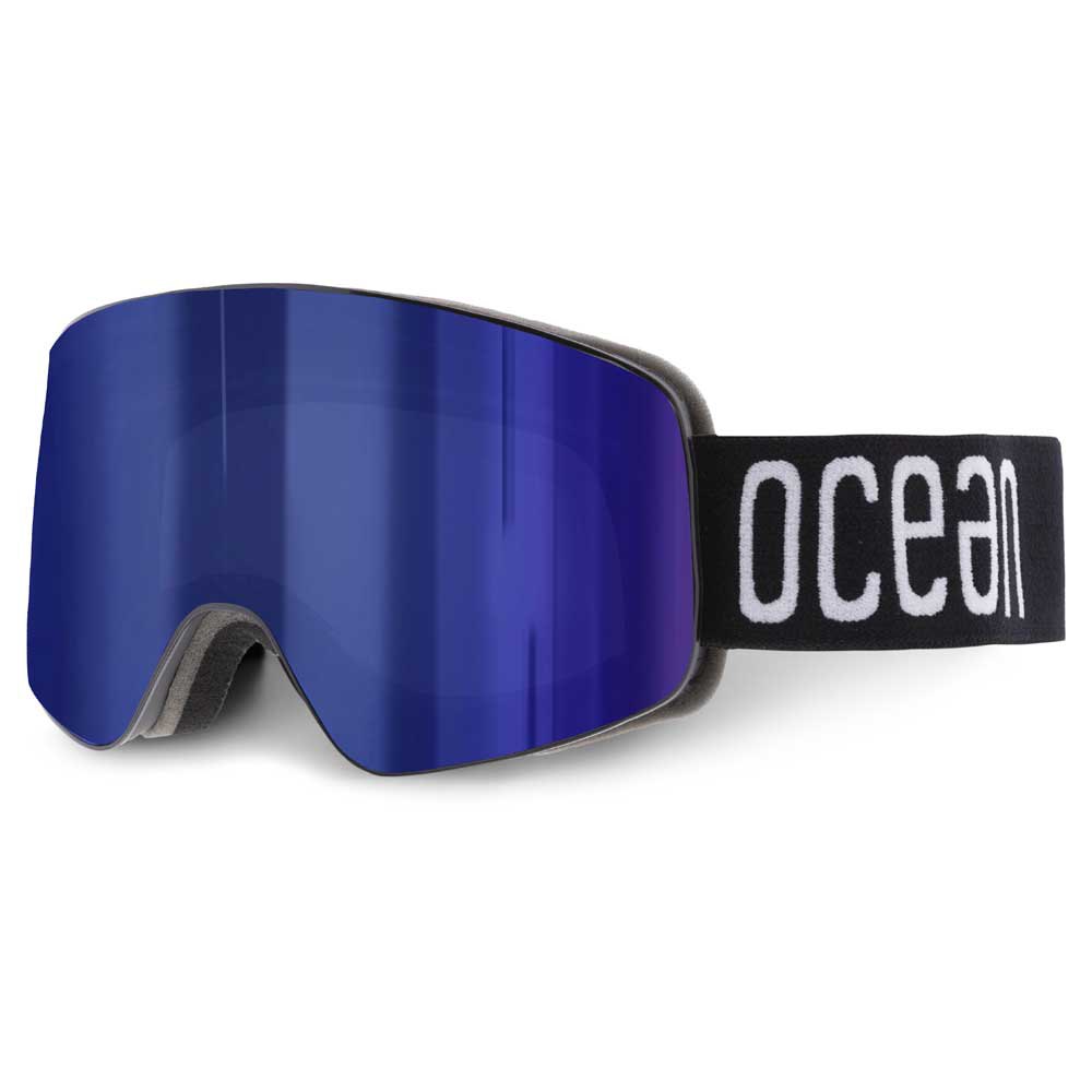 Ocean Sunglasses Parbat Ski Goggles Schwarz Red Revo Lenses/CAT3 von Ocean Sunglasses