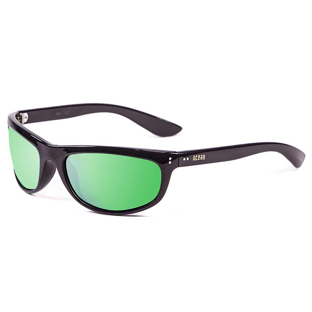 Ocean Sunglasses Periscope Polarized Sunglasses Schwarz Shiny Black / Green Revo/CAT3 Mann von Ocean Sunglasses
