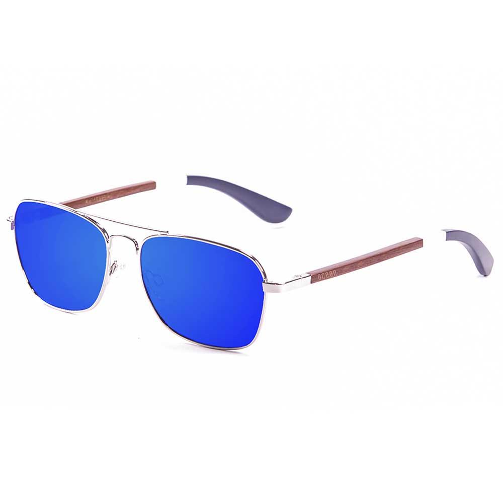 Ocean Sunglasses Sorrento Wood Polarized Sunglasses Blau Revo Blue/CAT3 Mann von Ocean Sunglasses