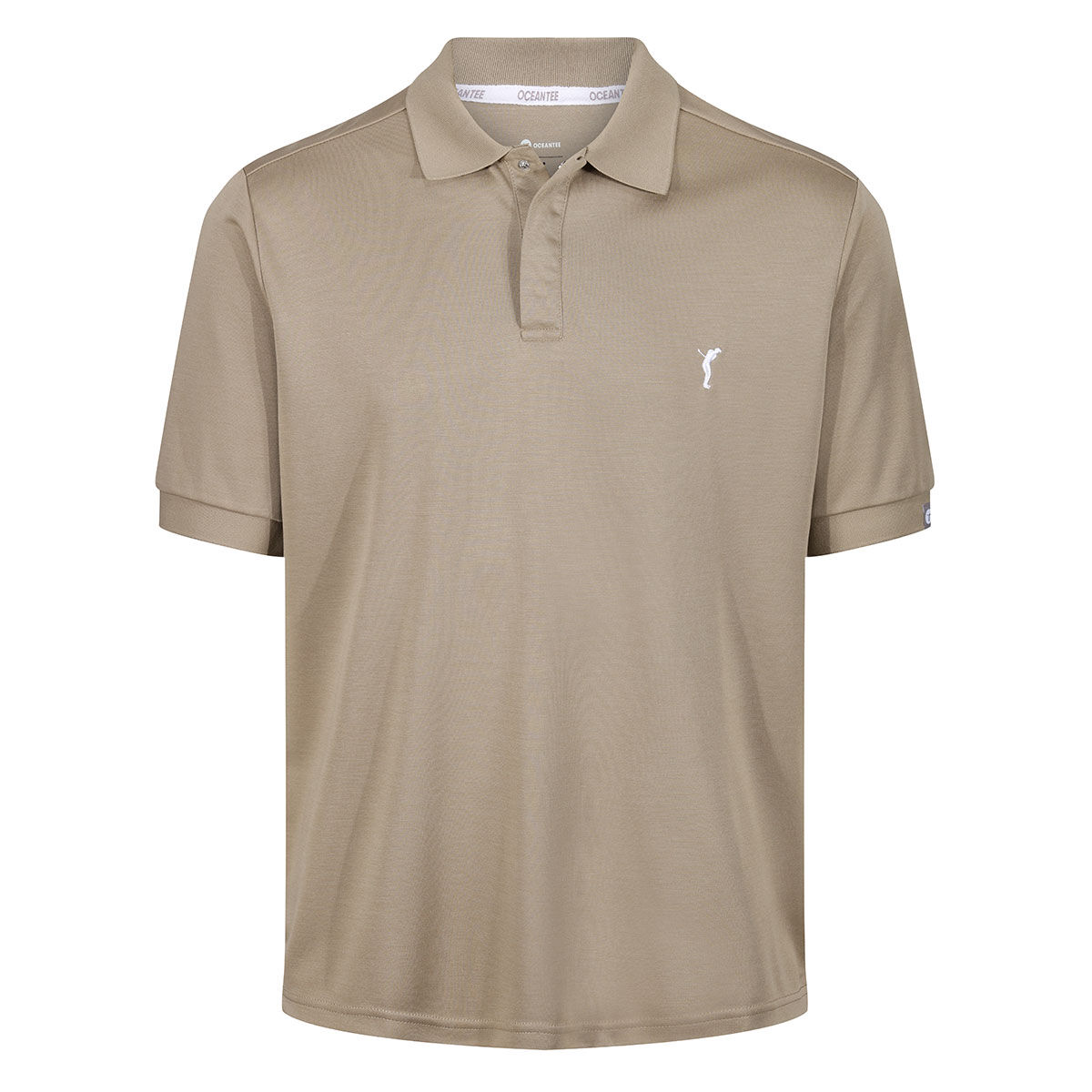Ocean Tee GOLFINO Men's Wave Golf Polo Shirt, Mens, Silver sage, Small | American Golf von Ocean Tee