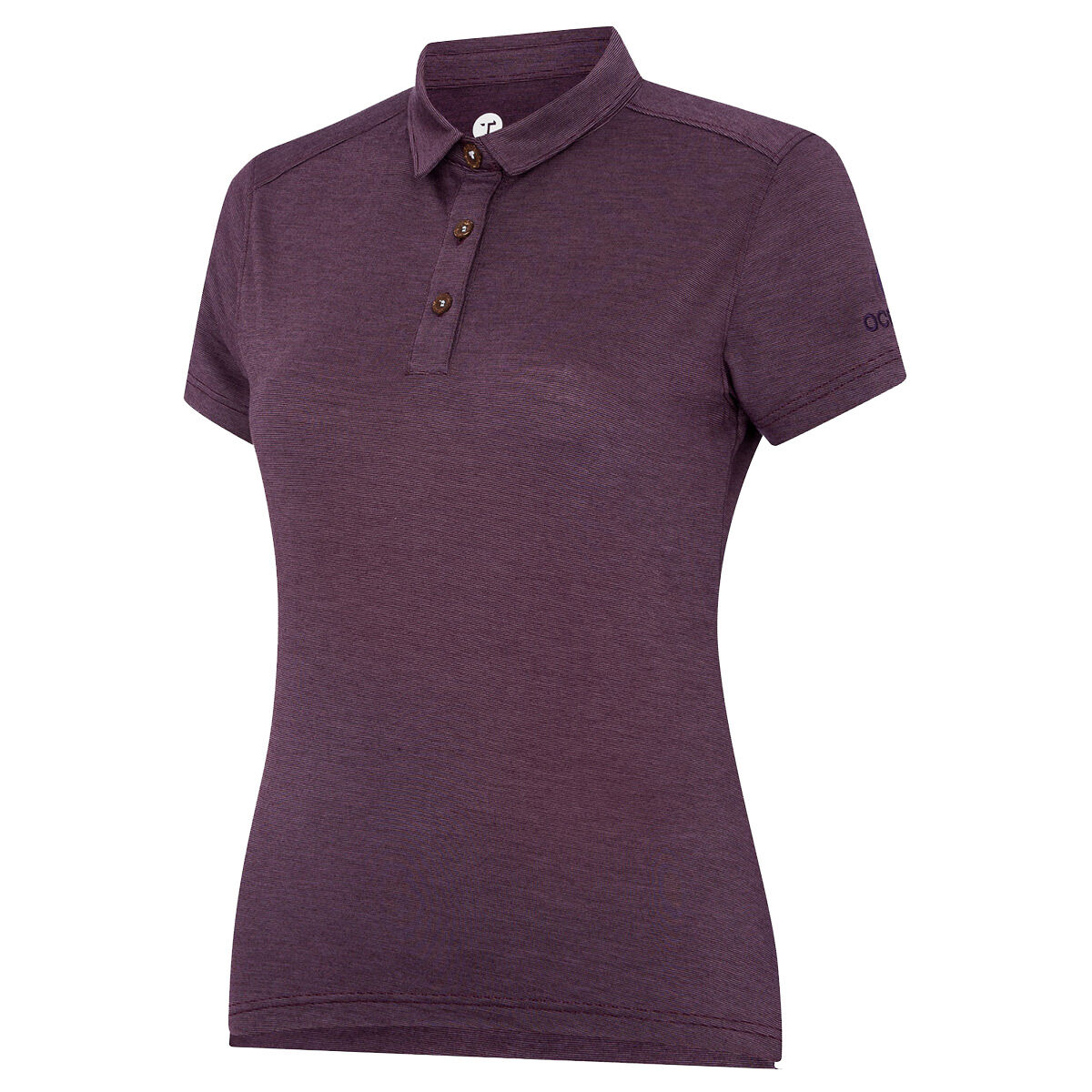 Ocean Tee Womens Purple Reef Golf Polo Shirt, Size: Medium | American Golf von Ocean Tee
