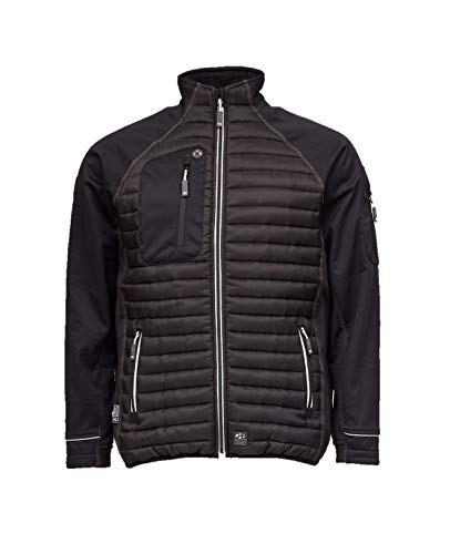 OCEAN Terni Cross Jacket, Schwarz/Orange, S von OCEAN