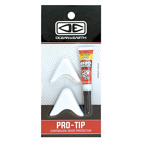 Ocean and Earth Surfboard Nose Protection Kit - White von Ocean & Earth