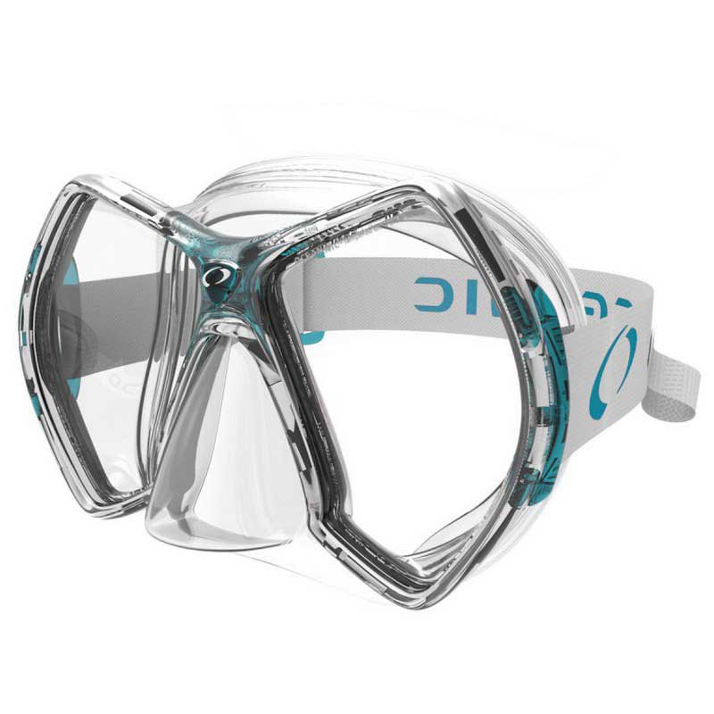 Oceanic Cyanea Diving Mask Durchsichtig,Blau von Oceanic